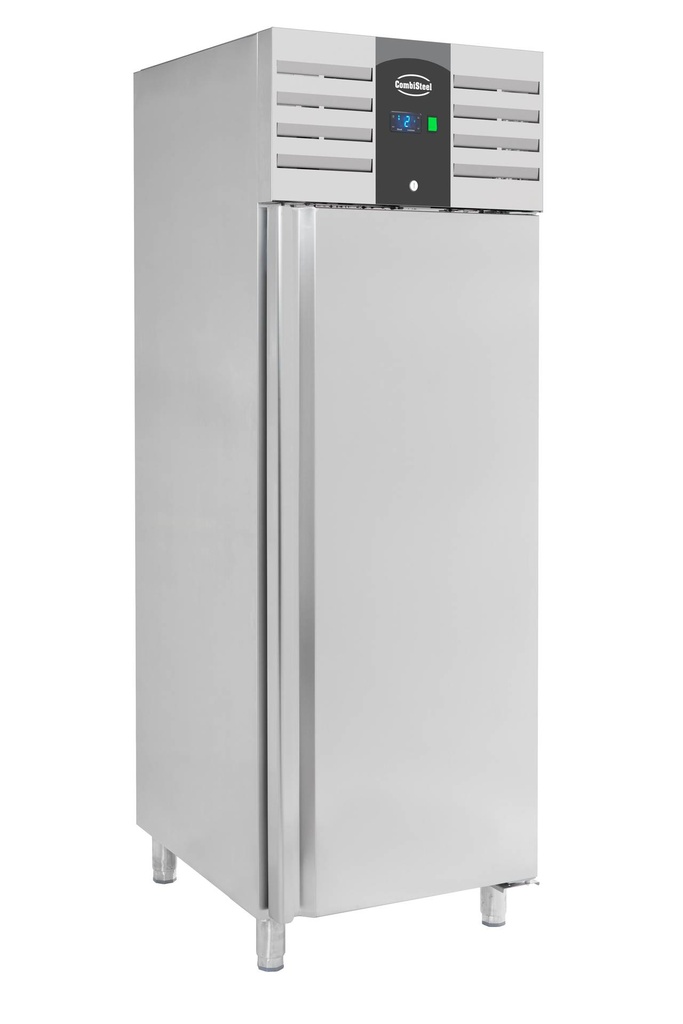 Kühlschrank 1 Tür aus Edelstahl, 560 L, 740 x 875 x 2090 mm