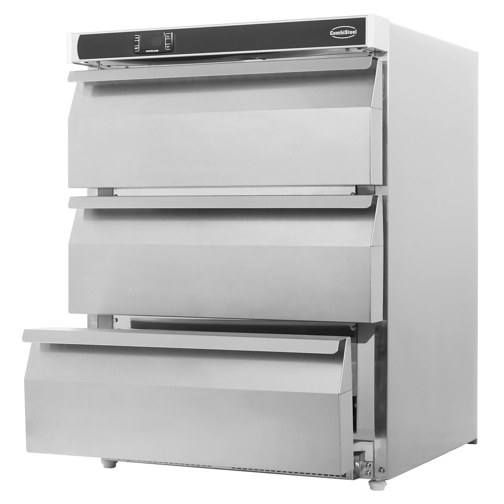 Kühlschrank Rfs 3 aus Edelstahl, 600 x 605 x 810 mm