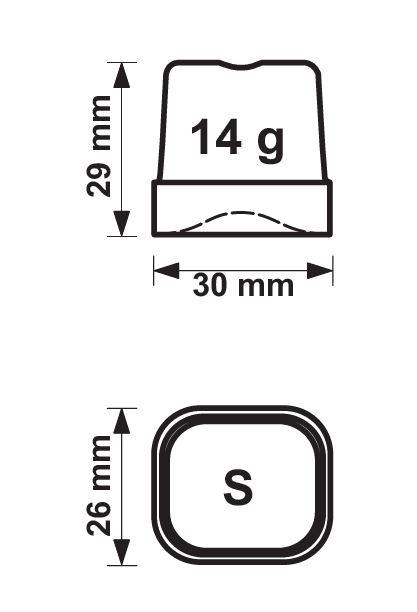 Eiswürfelmaschine 20KG/24H, 355 x 404 x 590 mm