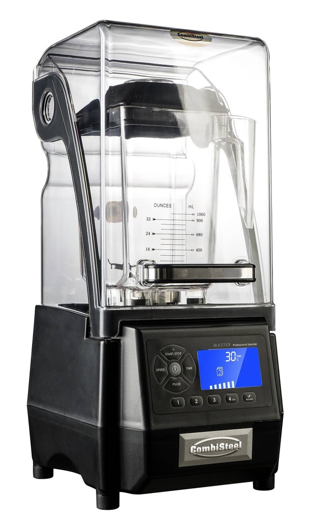 Blender mit Decke, 2 L, 220 x 260 x 510 mm, schwarz