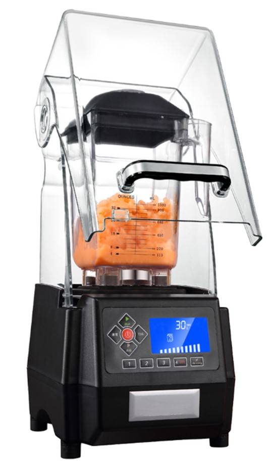 Blender mit Decke, 2 L, 220 x 260 x 510 mm, schwarz