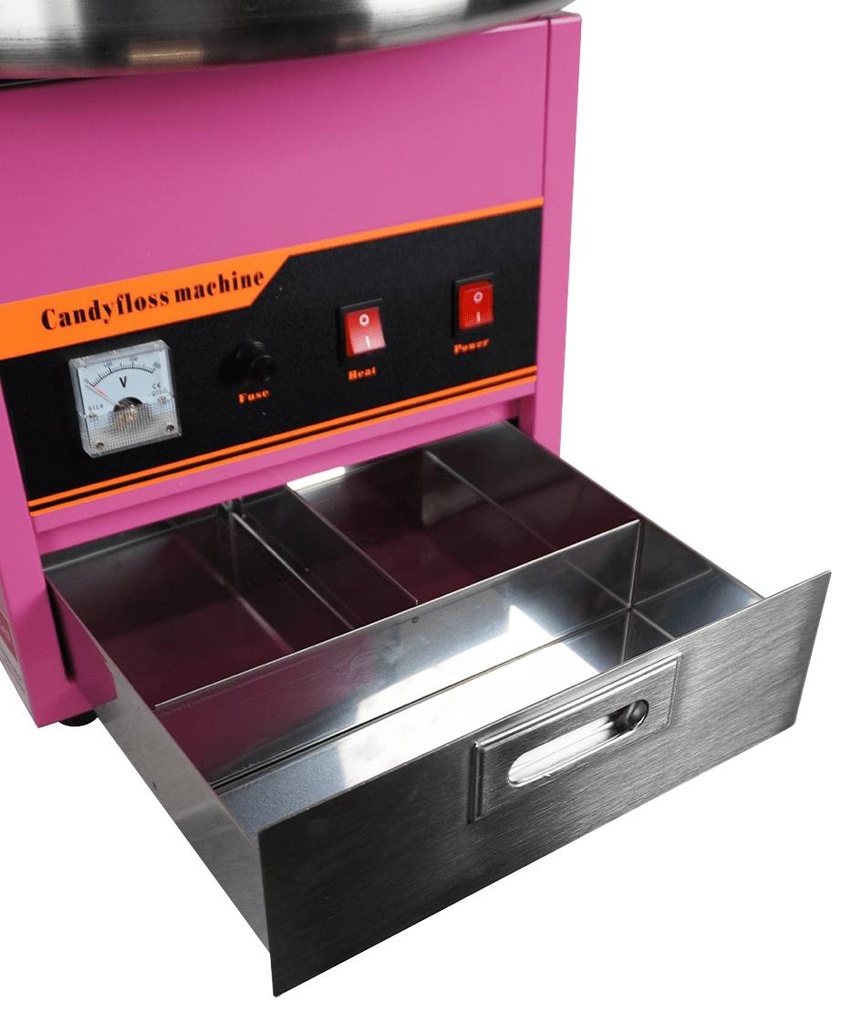 Zuckerwatte-Maschine 520, 520 x 520 x 500 mm, Ø 520 mm