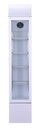 Kühlschrank Glastür Schmall, 360 x 422 x 1880 mm, weiß