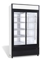 Kühlschrank mit Schiebeglastüren, 1120 x 610 x 1965 mm