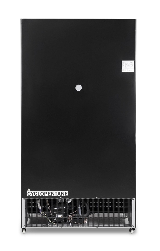 Kühlschrank mit Schiebeglastüren BEZ-780 SL, schwarz