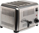 Toaster 4 aus Edelstahl, 290 x 260 x 220 mm