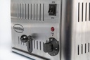 Toaster 4 aus Edelstahl, 290 x 260 x 220 mm