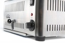 Toaster 6 aus Edelstahl, 420 x 260 x 220 mm