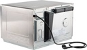 Microwelle aus Edelstahl, 3200 W, 574 x 528 x 368 mm