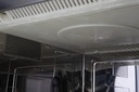 Microwelle aus Edelstahl, 1550 W, 511 x 432 x 311 mm