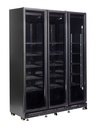 Kühlschrank 3, 1600 x 600 x 2100 mm, 1200 L, schwarz
