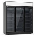 Kühlschrank 3, 1880 x 710 x 2092 mm, 1530 L, schwarz