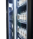 Kühlschrank 3, 1650 x 596 x 2003 mm, 893 L, schwarz