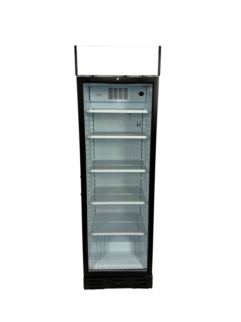 Kühlschrank 1 Glastür mit Scharnieren, 595 x 620 x 2000 mm, weiß