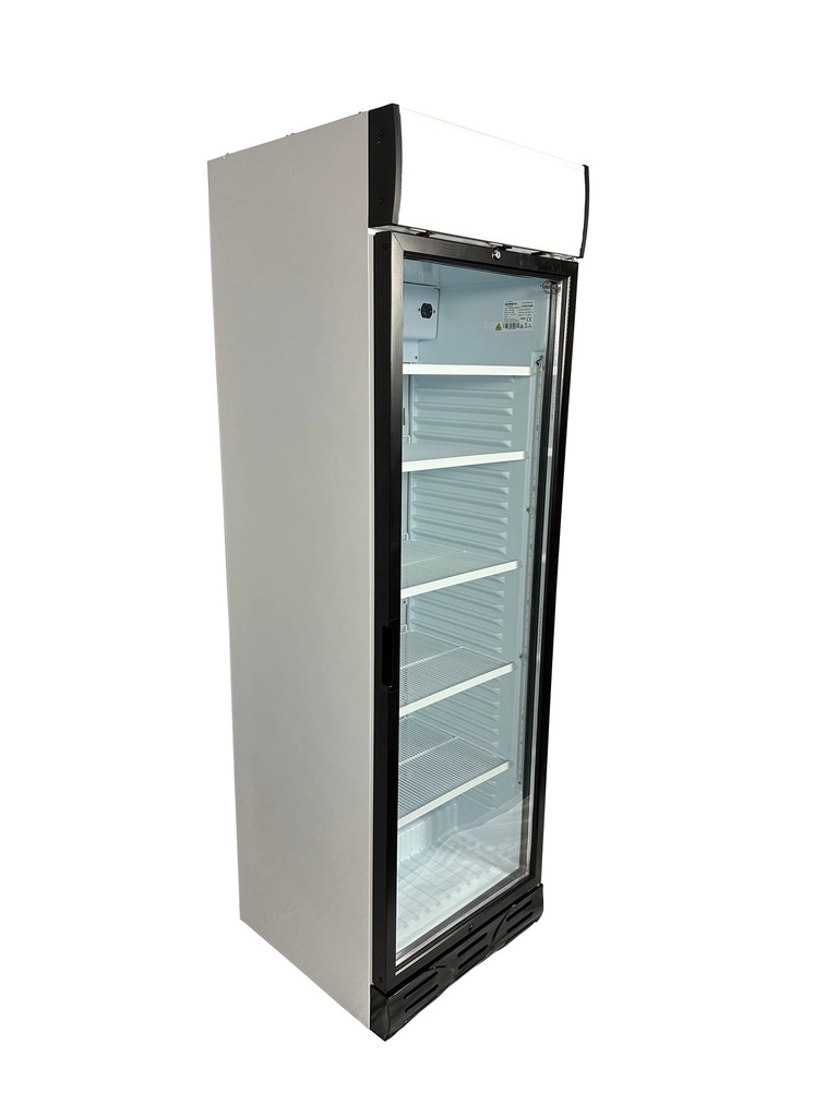 Kühlschrank 1 Glastür mit Scharnieren, 595 x 620 x 2000 mm, weiß