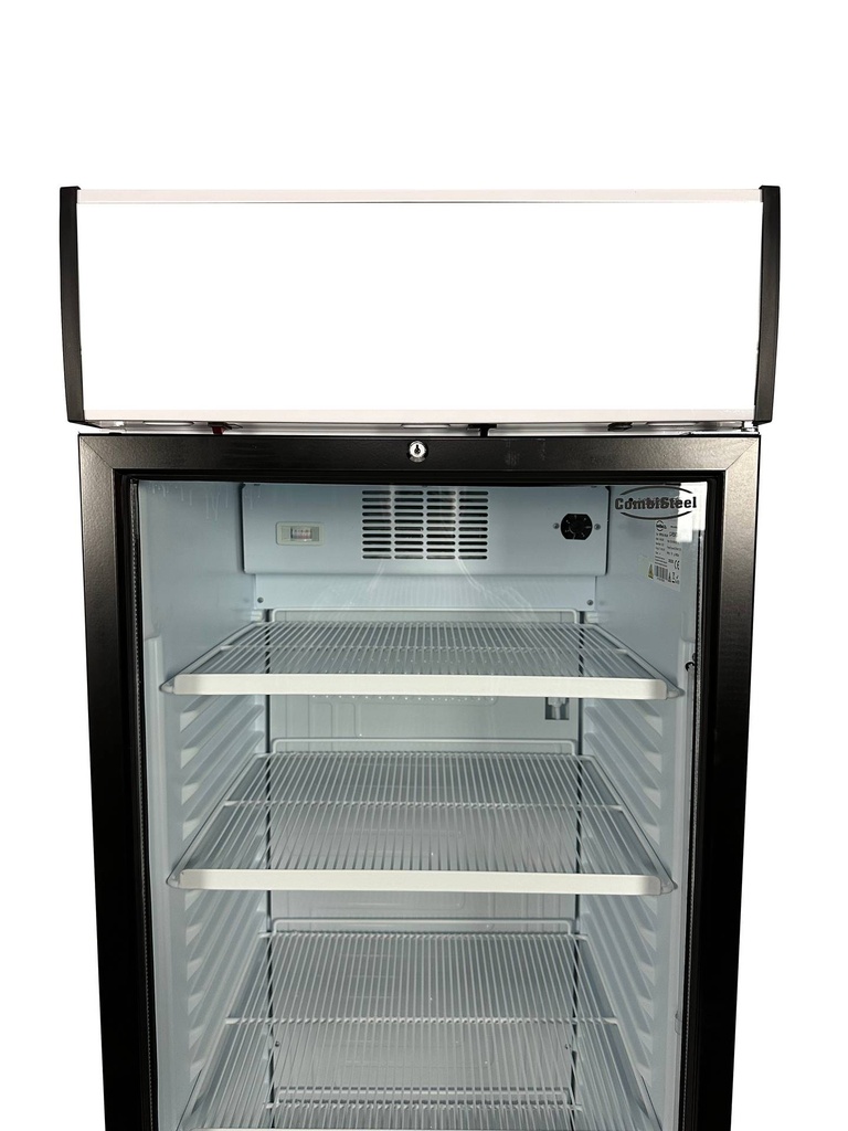 Kühlschrank 1 Glastür mit Scharnieren, 595 x 620 x 2000 mm, weiß