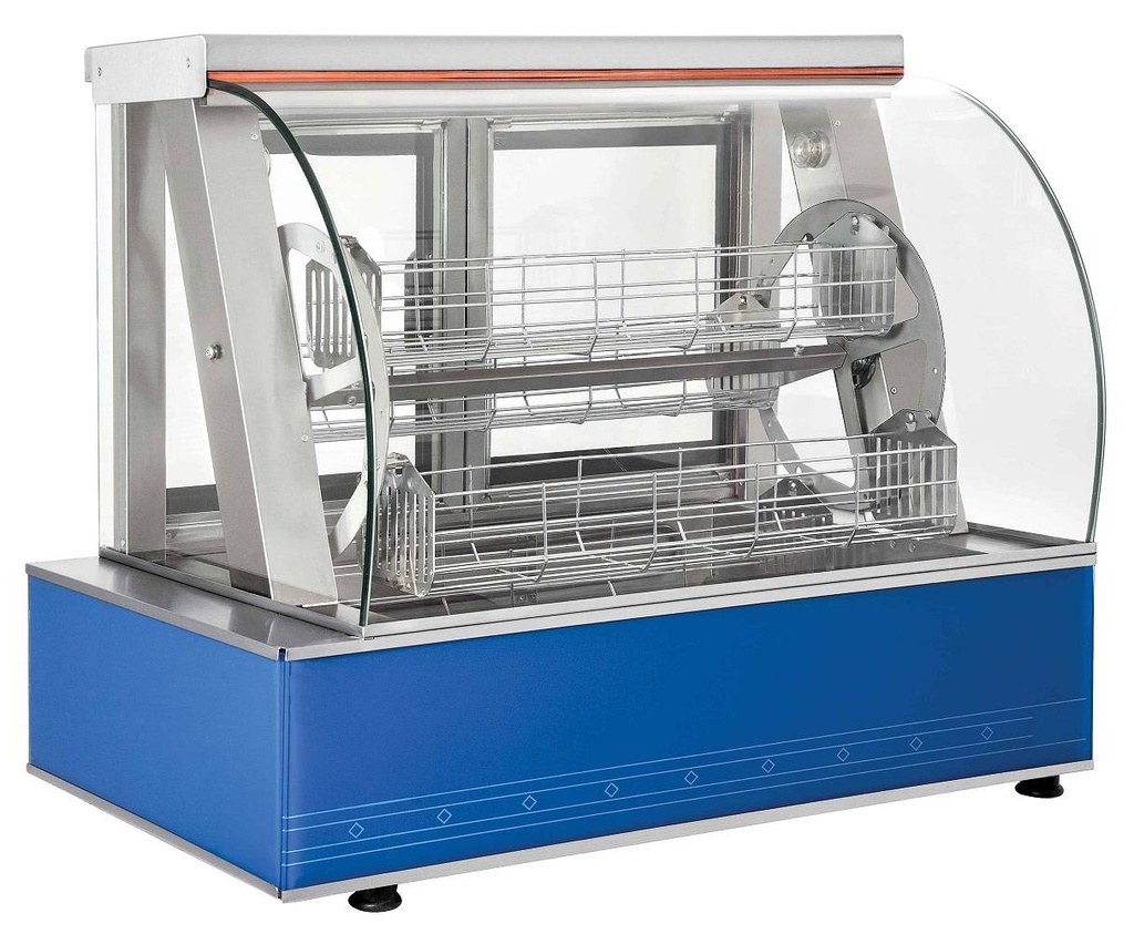 Hähnchengrill Elektro 4 Korbe, 940 x 590 x 790 mm