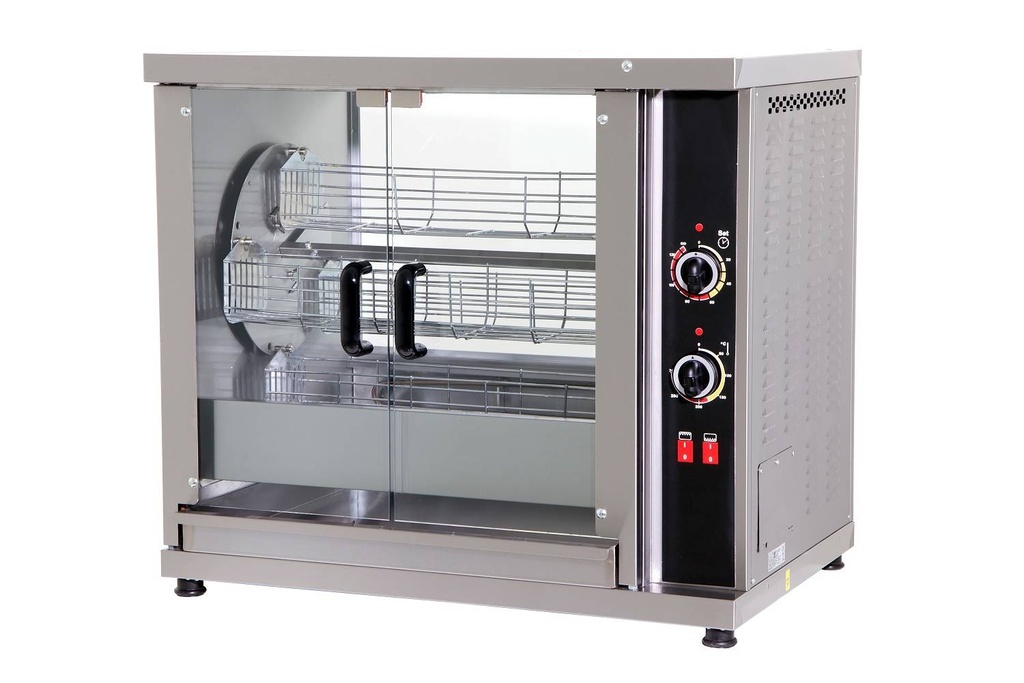 Hähnchengrill Elektro 4 Korbe, 1020 x 640 x 830 mm