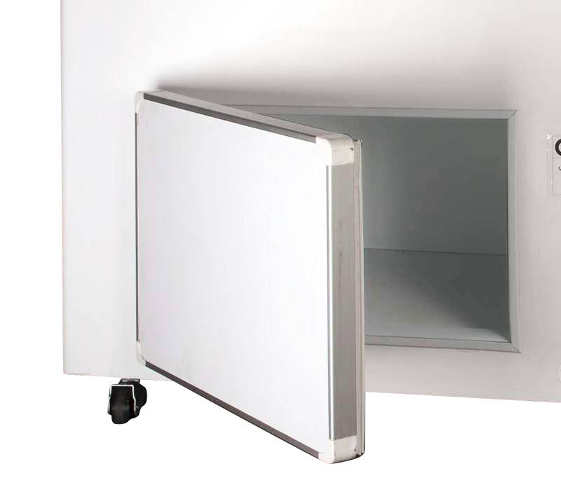 Speiseisvitrine Bali, 9 x 5 L, 1192 x 825 x 1257 mm, weiß