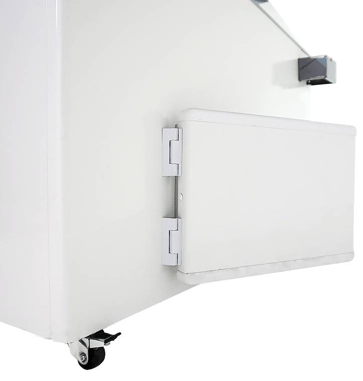 Speiseisvitrine Malta, 13 x 5 L, 1662 x 825 x 1257 mm, weiß