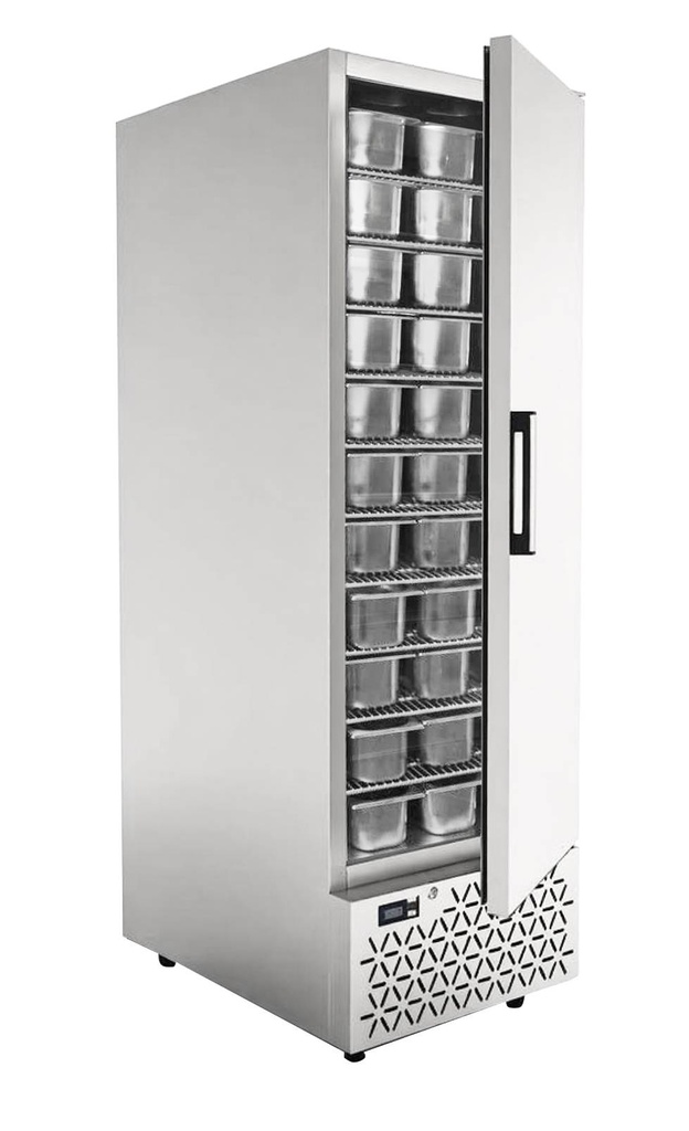 Eis Tiefkühlschrank aus Edelstahl, 667 x 895 x 2020 mm