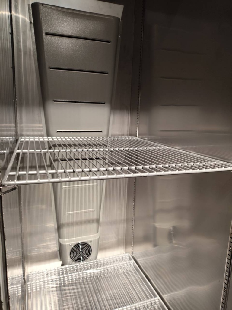 Eis Tiefkühlschrank aus Edelstahl, 667 x 895 x 2020 mm