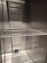 Eis Tiefkühlschrank aus Edelstahl, 667 x 895 x 2020 mm