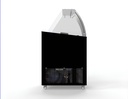 Speiseisvitrine Corsica SchwarzLT, 909 x 684 x 1229 mm
