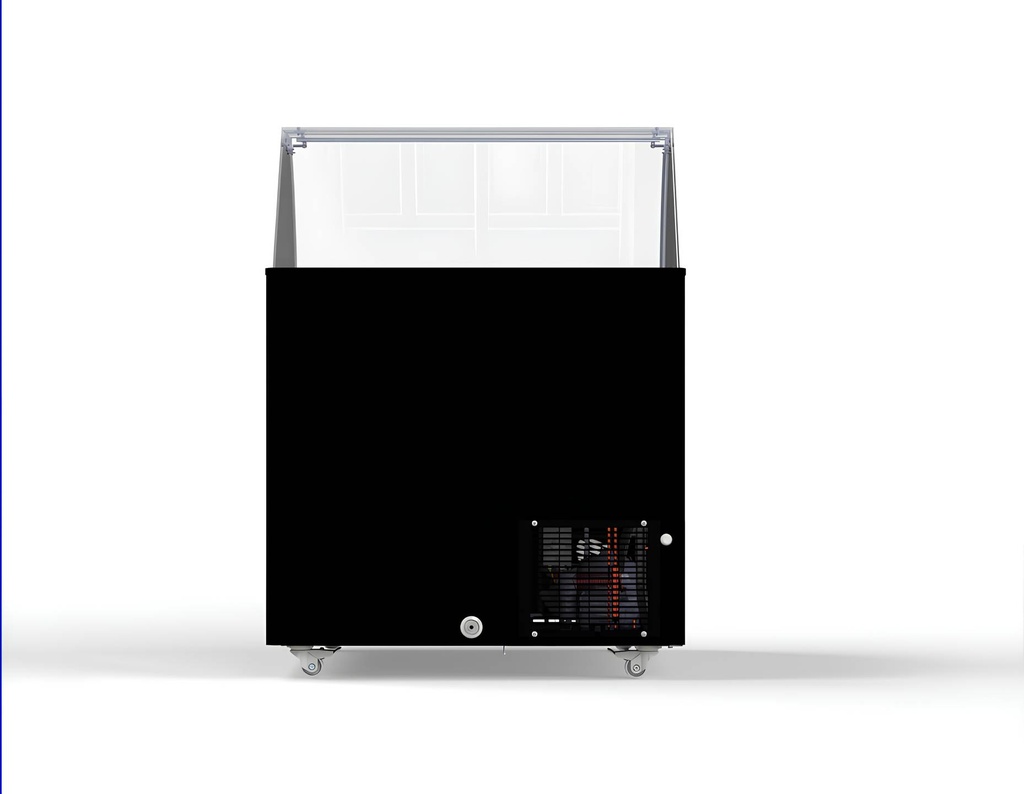 Speiseisvitrine Corsica SchwarzLT, 909 x 684 x 1229 mm