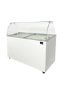 Speiseisvitrine Java, 8 x 5 L, 1184 x 727 x 1229 mm, weiß