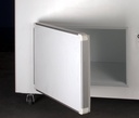 Speiseisvitrine Tenerife, 10 x 5 L, 1439 x 727 x 1229 mm, weiß