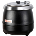 Suppenkocher, 10 L, 360 x 360 x 400 mm, schwarz
