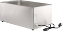 Elektro Bain-Marie aus Edelstahl, 538 x 336 x 243 mm