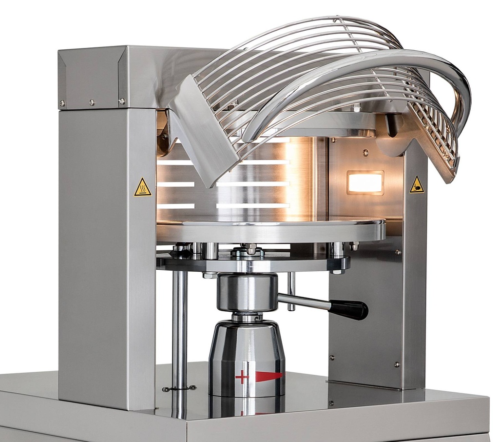 Pizza Press 45 aus Edelstahl, 660 x 780 x 850 mm
