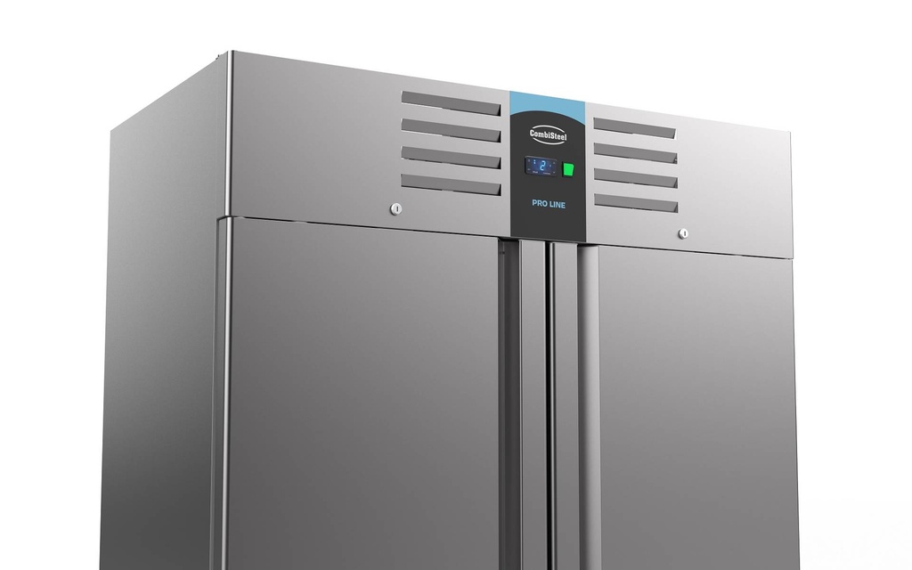 Kühlschrank aus Edelstahl, 1200 L, 1400 x 710 x 2050 mm