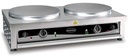 Crêpes Gerät aus Edelstahl, 900 x 520 x 245 mm, Ø 400 mm