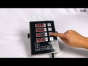 Digitaler Küchentimer 6 aus Edelstahl, 130 x 240 x 36 mm