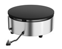 Crêpes Gerät aus Edelstahl, 400 x 400 x 178 mm, Ø 400 mm