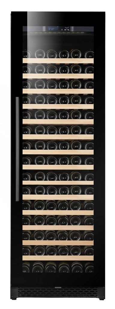 Weinkühlschranke Single, 325 L, 595 x 570 x 1790 mm, schwarz