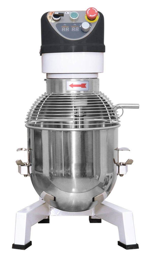 Planetenmischer, 10 L, 447 x 518 x 690 mm, weiß