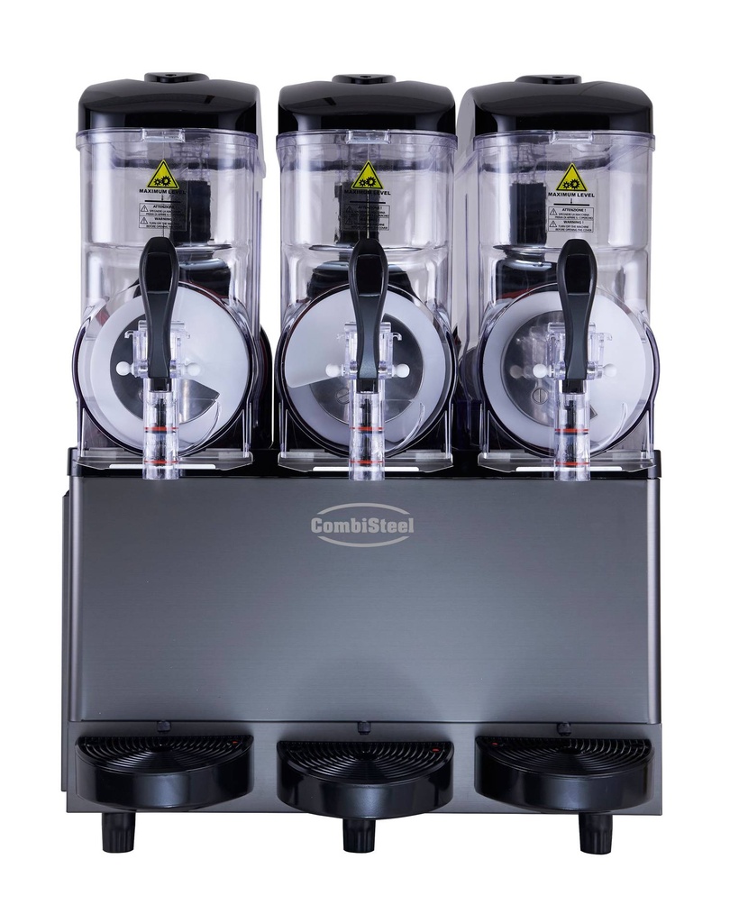 Slush Automat, 3 x 12 L, 690 x 570 x 945 mm, schwarz