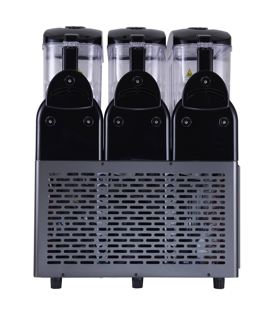 Slush Automat, 3 x 12 L, 690 x 570 x 945 mm, schwarz