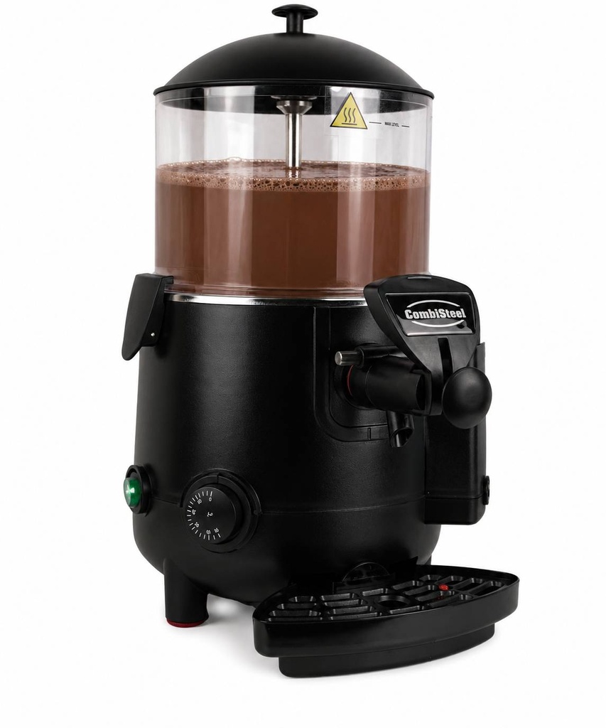 Dispenser für Heiße, 5 L, 280 x 410 x 465 mm, 5 L, schwarz