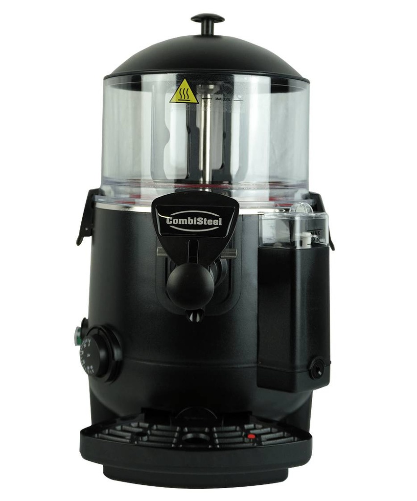 Dispenser für Heiße, 5 L, 280 x 410 x 465 mm, 5 L, schwarz