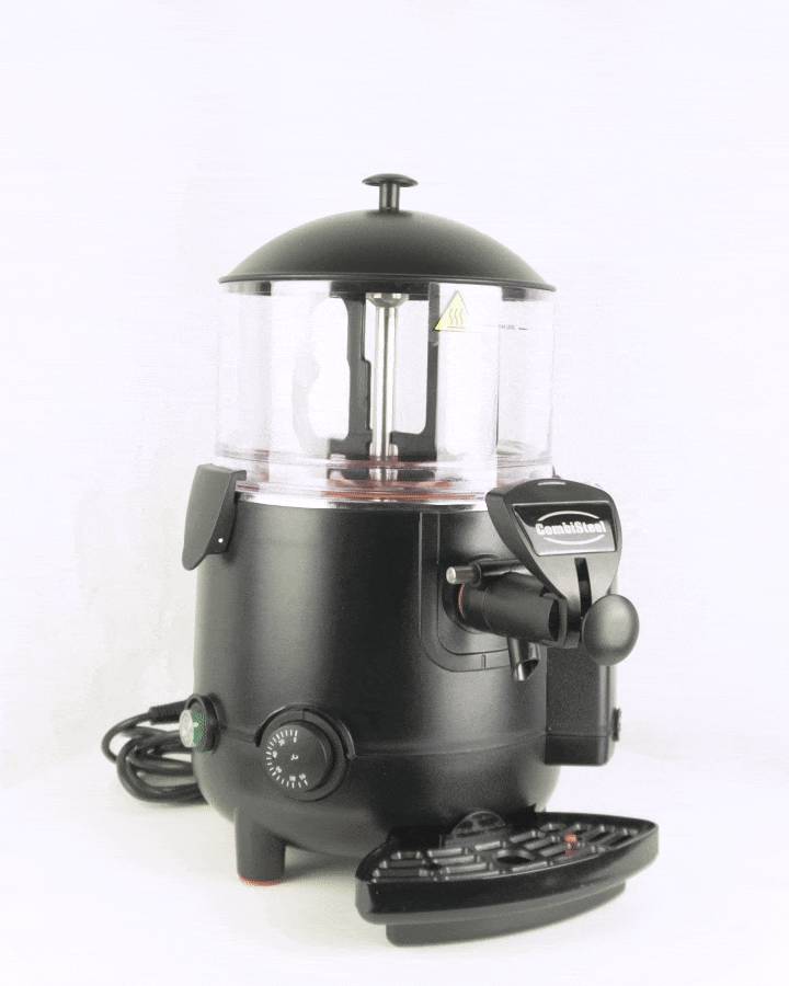 Dispenser für Heiße, 5 L, 280 x 410 x 465 mm, 5 L, schwarz