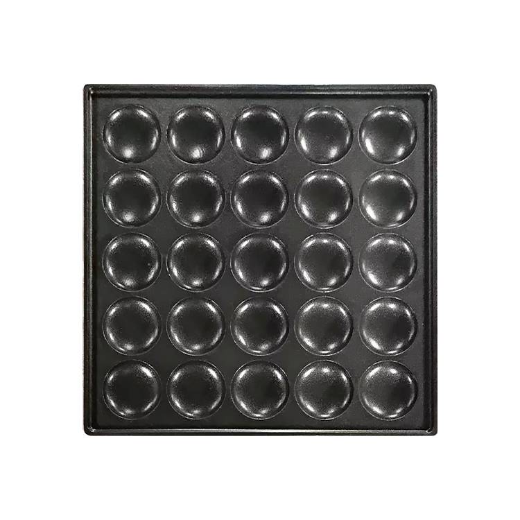 Poffertjes Waffeleisen aus Edelstahl, 300 x 330 x 190 mm