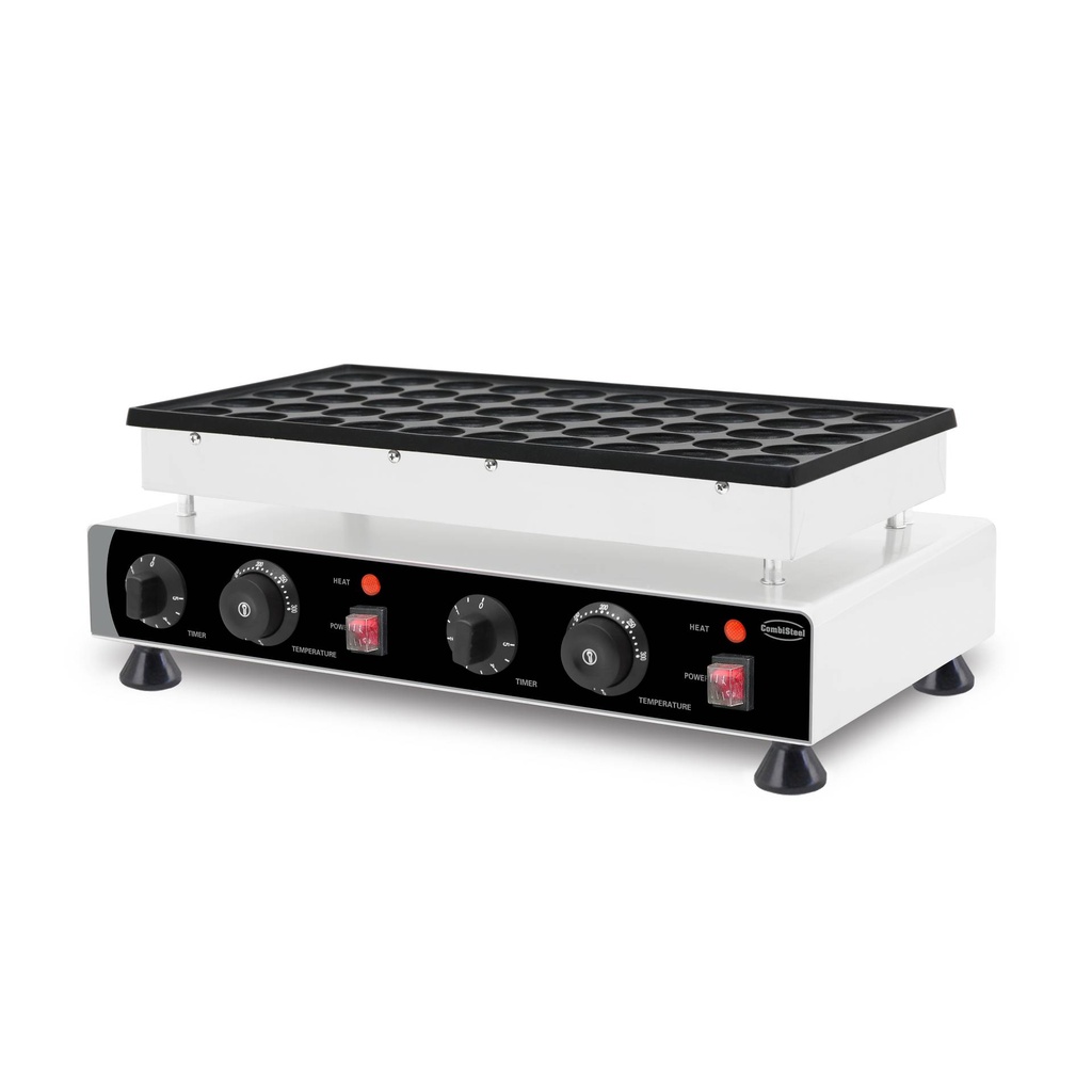 Poffertjes Waffeleisen aus Edelstahl, 540 x 335 x 200 mm
