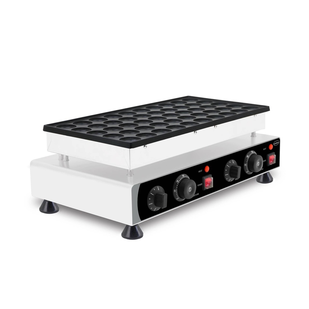 Poffertjes Waffeleisen aus Edelstahl, 540 x 335 x 200 mm