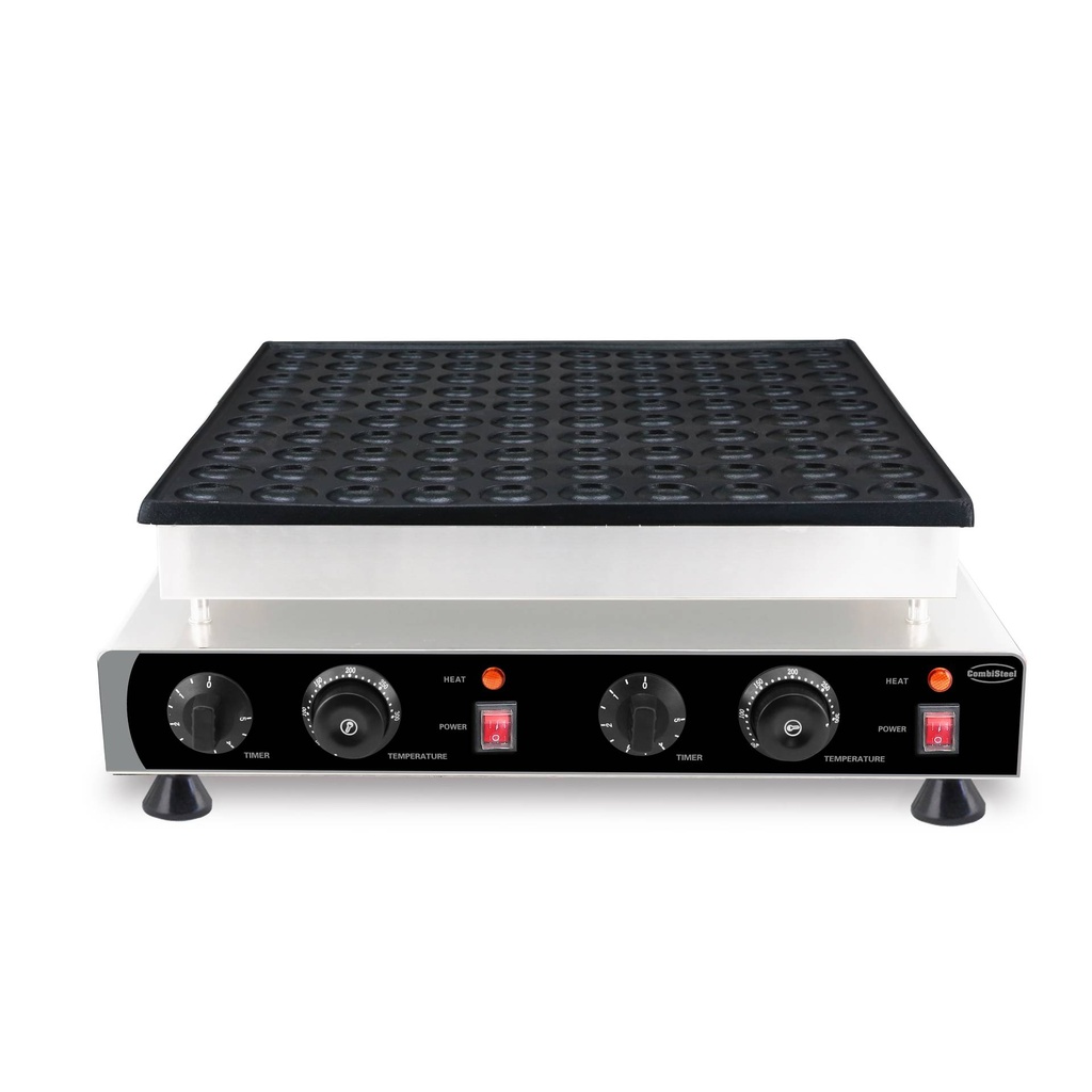 Poffertjes Waffeleisen aus Edelstahl, 570 x 540 x 190 mm