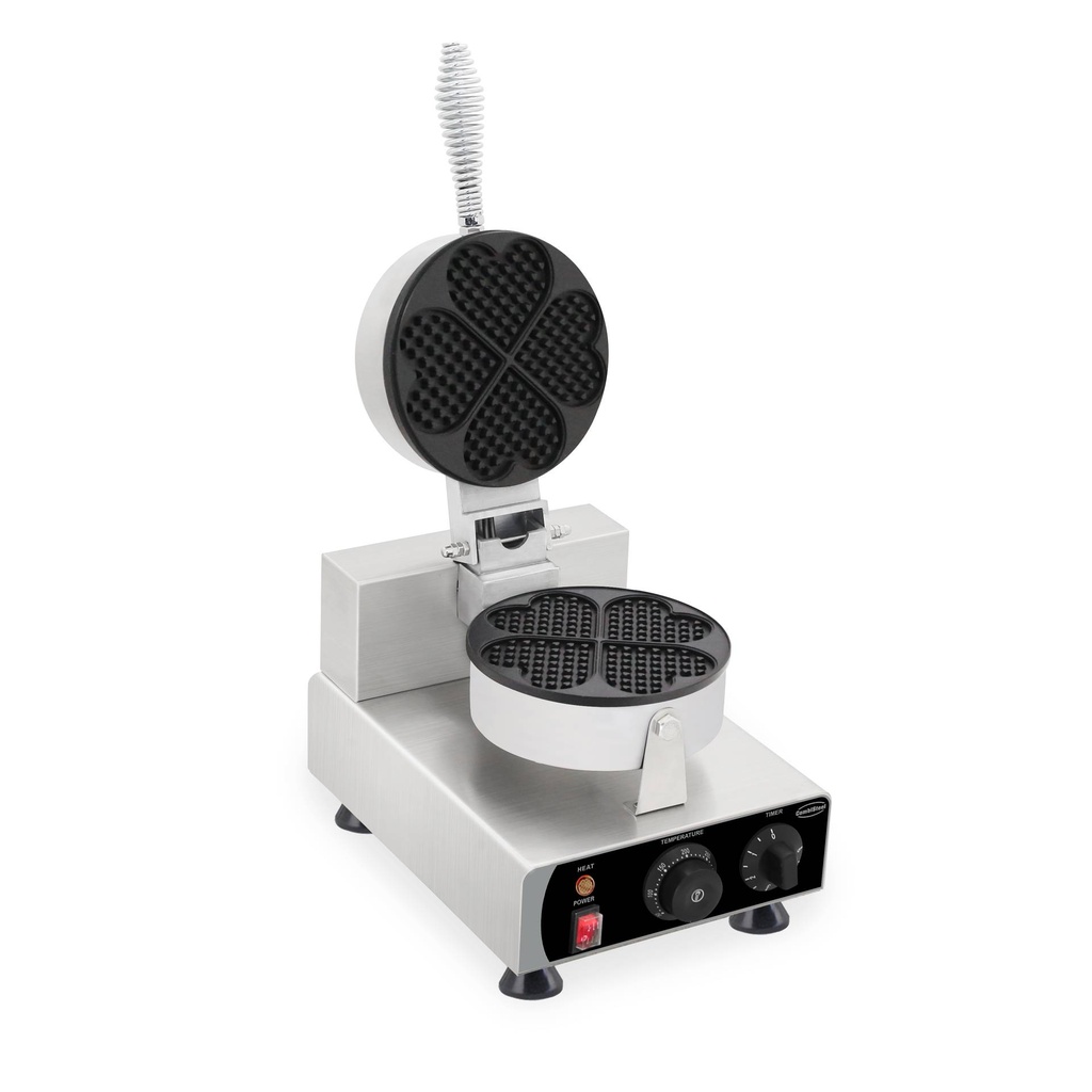 Waffeleisen 4ST aus Edelstahl, 450 x 250 x 270 mm